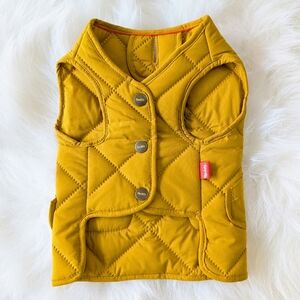 Mustard Reddy Dog Vest Small New
